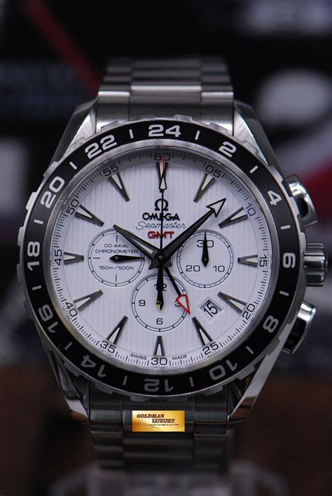 omega seamaster aqua terra co axial gmt chronograph|Omega Seamaster aqua terra automatic.